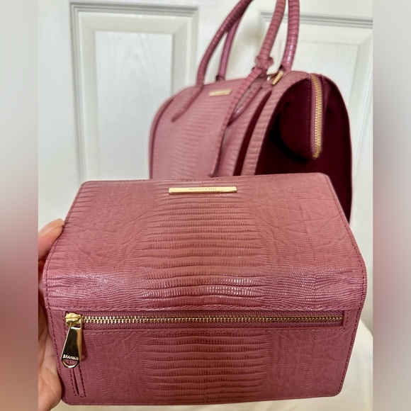 🥀 NWT Brahmin Rose Thornfield Caroline and Ady Set 🥀 - Picture 7 of 10